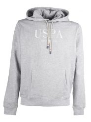 U.S. Polo Assn. Bluza w kolorze jasnoszarym rozmiar: L. Szare bluzy U.S. Polo Assn., l, bez wzorów, z kapturem. Za 119.40 zł.