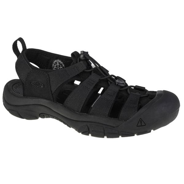 Sandały męskie, Keen Newport H2. Czarne sandały Keen, z materiału, bez zapięcia. Za 658.00 zł.