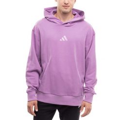 Bluza Dresowa Męska adidas z Kapturem Sportowa Bawełniana Hoodie roz. S. Czerwone bluzy z kapturem Adidas, m, bez wzorów, z bawełny, z kapturem. Za 223.00 zł.