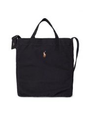 Polo Ralph Lauren Torba 405967606003 Czarny. Czarne torby na ramię Polo Ralph Lauren, bez wzorów, z materiału, na ramię, bez dodatków. Za 269.99 zł.