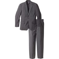 Garnitur (2 części) bonprix szary melanż. Garnitury bonprix. Za 269.99 zł.
