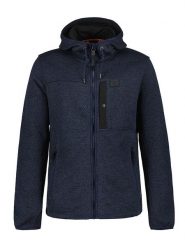 Icepeak Kurtka polarowa "Agran" w kolorze granatowym rozmiar: XXL. Niebieskie kurtki Icepeak, xxl, bez wzorów, z materiału, bez kaptura. Za 137.10 zł.