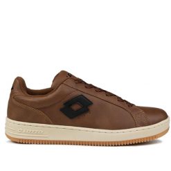 Buty męskie sportowe do chodzenia Lotto YARIN NL. Brązowe buty do biegania Lotto, bez wzorów, bez zapięcia, trekkingowe. W wyprzedaży za 159.00 zł.