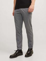 Jack & Jones Spodnie chino "Marco" w kolorze szarym rozmiar: W29/L32. Szare eleganckie spodnie Jack & Jones, na co dzień, l, z bawełny. Za 92.86 zł.