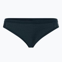 Majtki termoaktywne super.natural Tundra 175 Thong. Niebieskie bielizna termoaktywna super.natural, l, bez wzorów, z materiału, bez ramiączek, na fitness i siłownię. Za 159.99 zł.