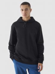4F Bluza w kolorze czarnym rozmiar: S. Czarne bluzy 4F, s, bez wzorów, z kapturem. Za 66.00 zł.