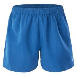 Szorty Martes Essentials Menali. Niebieskie szorty MARTES ESSENTIALS, bez wzorów, sportowe. Za 68.63 zł.