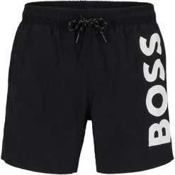 Hugo Boss Spodenki Kąpielowe Męskie Octopus Czarne L. Czarne kąpielówki HUGO BOSS, l, bez wzorów, z materiału, sportowe. Za 259.99 zł.