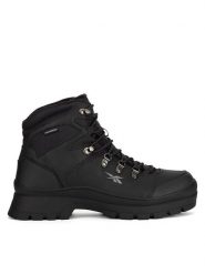 Reebok Trzewiki S24W130D-1 Czarny. Czarne botki sznurowane Reebok, bez wzorów, z materiału, bez obcasa, bez zapięcia. Za 379.99 zł.