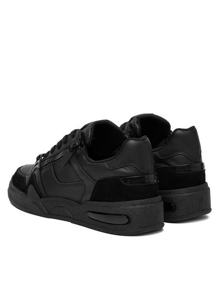 Giuseppe Zanotti Sneakersy RU50014/003 Czarny. Czarne buty sportowe casual Giuseppe Zanotti, bez wzorów, ze skóry, bez zapięcia. Za 2,609.00 zł.