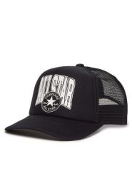 Converse Czapka z daszkiem 10026659-A02 Czarny. Czarne czapki z daszkiem Converse, bez wzorów, z materiału. Za 119.99 zł.