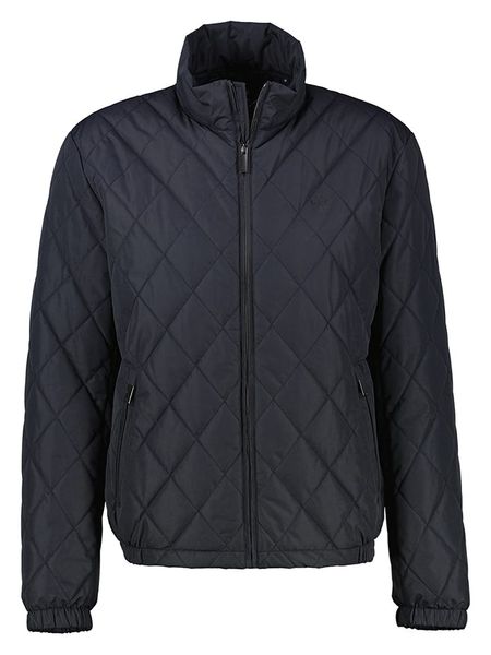 Lerros Kurtka pikowana w kolorze granatowym rozmiar: M. Niebieskie kurtki Lerros, m, bez wzorów, bez kaptura. Za 324.95 zł.