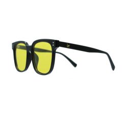 Okulary przeciwsłoneczne unisex – polaryzacyjne / UV400 (czarne/przezroczyste). Żółte okulary przeciwsłoneczne SURF MONKEY. Za 179.95 zł.