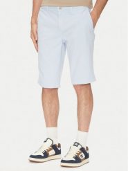Robe di Kappa Szorty materiałowe Oris 600BTI0 Błękitny Slim Fit. Niebieskie szorty Robe di Kappa, m, bez wzorów, z bawełny. Za 499.99 zł.