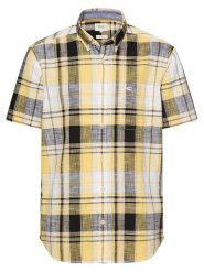 Camel Active Koszula - Regular fit - w kolorze żółtym rozmiar: 3XL. Żółte koszule Camel Active, xl, bez wzorów, z bawełny, bez kołnierzyka, bez ramiączek. Za 127.65 zł.