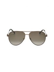 Jimmy Choo Męskie okulary przeciwsłoneczne w kolorze brązowym rozmiar: 60. Brązowe okulary przeciwsłoneczne JIMMY CHOO. Za 442.34 zł.