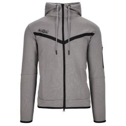 Bluza bawełniana KEEZA City. Szare bluzy z kapturem KEEZA, m, bez wzorów, z bawełny, z kapturem. Za 127.00 zł.