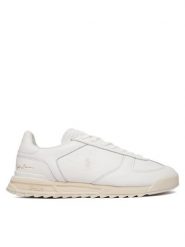 Polo Ralph Lauren Sneakersy Calzado 809P13089001 Biały. Białe buty sportowe casual Polo Ralph Lauren, bez wzorów, ze skóry, bez zapięcia. Za 689.99 zł.