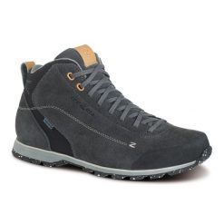 Buty trekkingowe Trezeta Zeta Mid Wp Dark. Brązowe buty turystyczne TREZETA, bez wzorów, z materiału, bez zapięcia, trekkingowe. Za 569.90 zł.