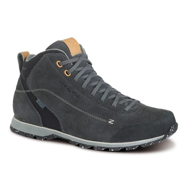 Buty trekkingowe Trezeta Zeta Mid Wp Dark. Brązowe buty turystyczne TREZETA, bez wzorów, z materiału, bez zapięcia, trekkingowe. Za 569.90 zł.