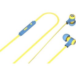Słuchawki dokanałowe TRIBE EPW12100 Minionki Swing Carl Żółto-niebieski. Niebieskie słuchawki dokanałowe Tribe. Za 69.99 zł.