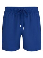 Reebok Szorty kąpielowe "Tanner" w kolorze granatowym rozmiar: L. Niebieskie kąpielówki Reebok, l, bez wzorów, z materiału. Za 74.28 zł.