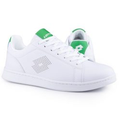 Buty męskie sportowe trampki Lotto BURGAS. Białe trampki Lotto, l, bez wzorów, bez zapięcia. Za 128.00 zł.