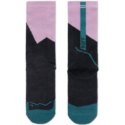 Skarpetki Buff MERINO MW CREW SOCKS MWC1 ORCHID. Fioletowe skarpety Buff, bez wzorów, z elastanu. Za 139.90 zł.