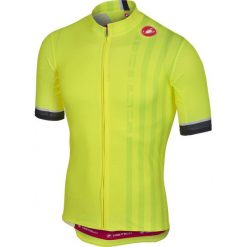 Castelli Koszulka Podio Doppio Jersey Fz Yellow Fluo, Xxl. T-shirty sportowe Castelli. Za 335.00 zł.