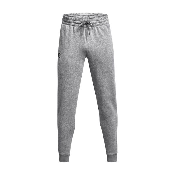 Spodnie męskie Under Armour Curry Splash Jogger. Szare joggery i bojówki Under Armour, m, bez wzorów, sportowe. Za 279.99 zł.
