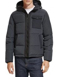 Scotch & Soda Kurtka przejściowa w kolorze antracytowym rozmiar: XXL. Czarne kurtki Scotch & Soda, xxl, bez wzorów, z poliamidu, bez kaptura. Za 291.93 zł.