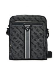 Guess Saszetka HMMIST P5160 Szary. Szare saszetki i nerki Guess, z aplikacjami, ze skóry, bez dodatków. Za 459.99 zł.