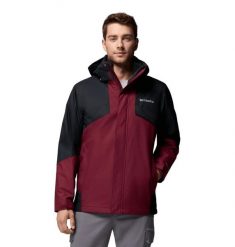 Męska kurtka Columbia Bugaboo III FI Jkt 2096904624. Czerwone kurtki Columbia, l, bez wzorów, z materiału, z kapturem. Za 699.00 zł.