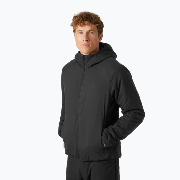 Kurtka puchowa męska Helly Hansen Verglas Hooded Insulator. Czarne kurtki Helly Hansen, m, bez wzorów, z puchu, bez kaptura. Za 629.99 zł.