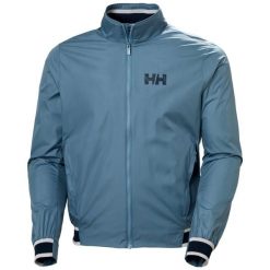Kurtka wodoodporna Helly Hansen Salt Windbreaker. Niebieskie kurtki Helly Hansen, m, bez wzorów, bez kaptura. W wyprzedaży za 545.00 zł.