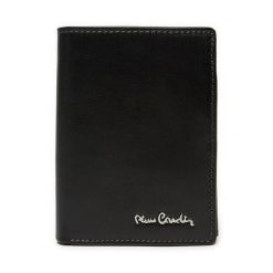 Duży Portfel Męski Pierre Cardin. Czarne portfele Pierre Cardin, bez wzorów. Za 79.99 zł.