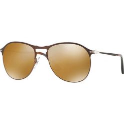 Okulary przeciwsłoneczne "0PO7649S" w kolorze brązowym. Brązowe okulary przeciwsłoneczne marki Roberto Cavalli, Balenciaga, Versace. W wyprzedaży za 549.95 zł.
