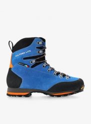 Buty trekkingowe męskie Zamberlan Baltoro Lite GTX. Niebieskie buty turystyczne Zamberlan, bez wzorów, z gore-texu, bez zapięcia, trekkingowe, gore-tex. Za 886.59 zł.