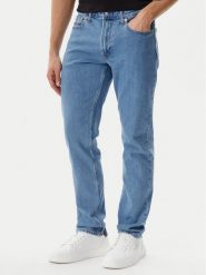 Calvin Klein Jeans Jeansy LV04RB737G Niebieski Slim Fit. Niebieskie jeansy Calvin Klein Jeans, m. Za 249.99 zł.