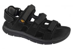 Sandały męskie, Cadent. Czarne sandały CATerpillar, z materiału, bez zapięcia. Za 449.99 zł.