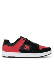DC Sneakersy MANTECA 4 ADYS100765-BAH Czarny. Czarne buty sportowe casual DC, bez wzorów, ze skóry, bez zapięcia. Za 195.99 zł.