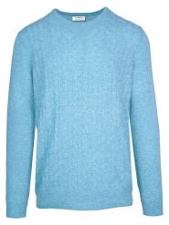 Malo Optimum Sweter w kolorze błękitnym rozmiar: S. Niebieskie swetry nierozpinane Malo Optimum, s, bez wzorów, z kaszmiru, bez kołnierzyka, bez ramiączek. Za 347.99 zł.