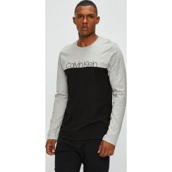 Calvin Klein Underwear - Longsleeve piżamowy. Szare piżamy Calvin Klein Underwear, m, bez wzorów, z bawełny, bez ramiączek. W wyprzedaży za 119.90 zł.
