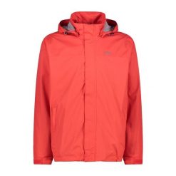 Kurtka przeciwdeszczowa z kapturem CMP Snaps. Brązowe kurtki przeciwdeszczowe CMP, bez wzorów, z kapturem. Za 348.00 zł.