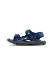 Sandały Hummel Trekking II. Niebieskie sandały Hummel, z gumy, bez zapięcia. Za 233.00 zł.
