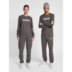 Koszulka z długim rękawem Hummel Legacy. Brązowe koszulki z długim rękawem Hummel, xs, bez wzorów, bez ramiączek. Za 124.50 zł.