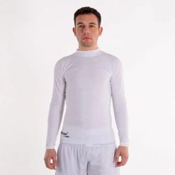 Koszulka termoaktywna Softee Bubble Adult biała. Białe bielizna termoaktywna Softee, l, bez wzorów, bez ramiączek, na fitness i siłownię. Za 168.99 zł.