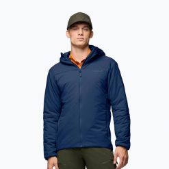 Kurtka ocieplana męska NORRONA Femund Thermo60 Zip Hood. Niebieskie kurtki NORRONA, m, bez wzorów, z syntetyku, bez kaptura. Za 1,259.00 zł.