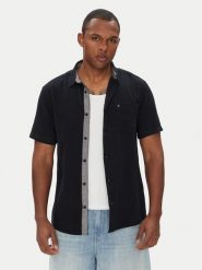 Quiksilver Koszula Time Box EQYWT04622 Czarny Regular Fit. Czarne koszule Quiksilver, m, bez wzorów, z bawełny, bez kołnierzyka, bez ramiączek. Za 179.99 zł.
