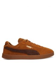 Puma Sneakersy Puma Club II Era 400717 35 Brązowy. Brązowe buty sportowe casual Puma, bez wzorów, ze skóry, bez zapięcia. Za 299.99 zł.